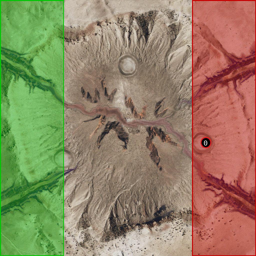 sat pic of Comet_crack